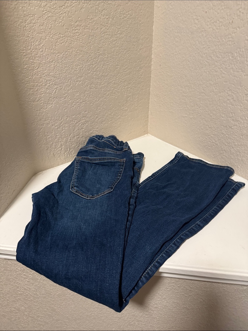 Abercrombie and Fitch Boys Dark Blue Denim Jeans